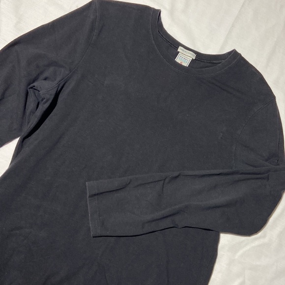 Old Navy Perfect Fit Stretch Long Sleeve Top. Black Crew Neck X-LARGE - Picture 5 of 9